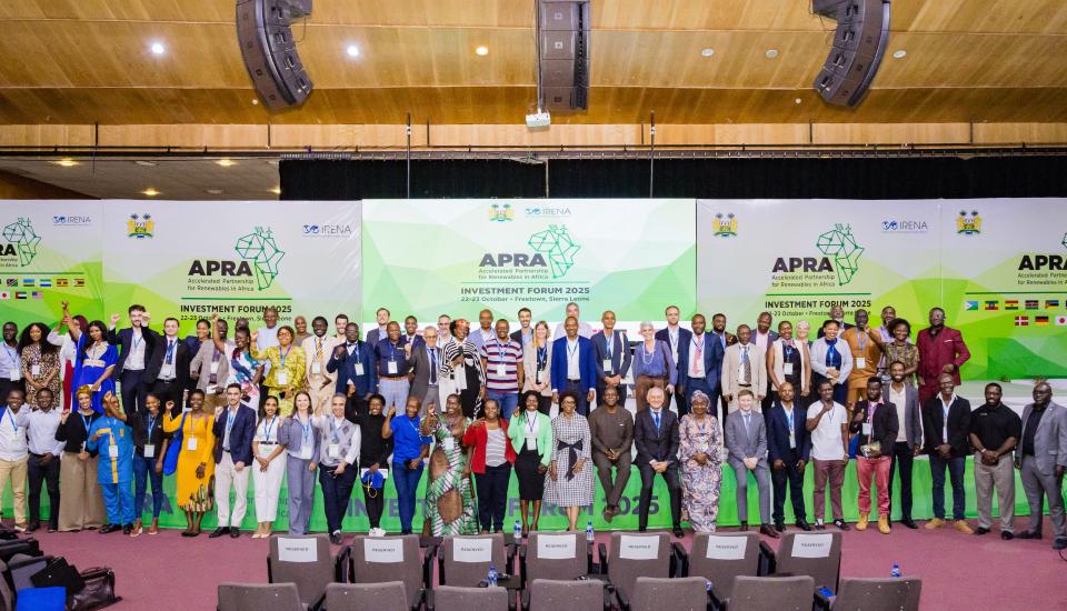 Image of SACREEE at the APRA Investment Forum – Freetown, Sierra Leone