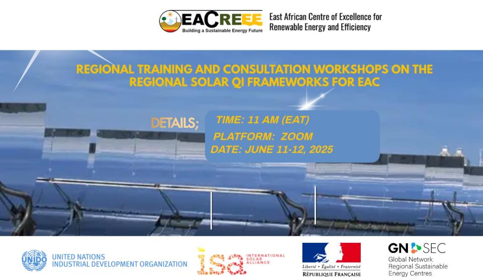 Image of PRESS RELEASE: Advancing Solar Thermal Energy Standards in East Africa: Regional Training and Consultation Sessions Lay the Foundation for Quality Infrastructure Implementation