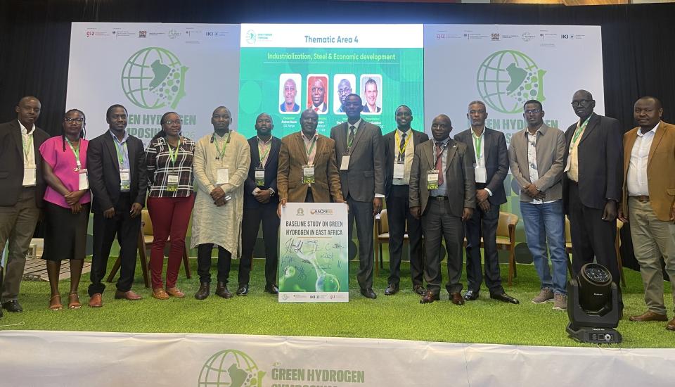 Image of Executive Summary of Regional Baseline Study on Green Hydrogen launched at Green Hydrogen Symposium