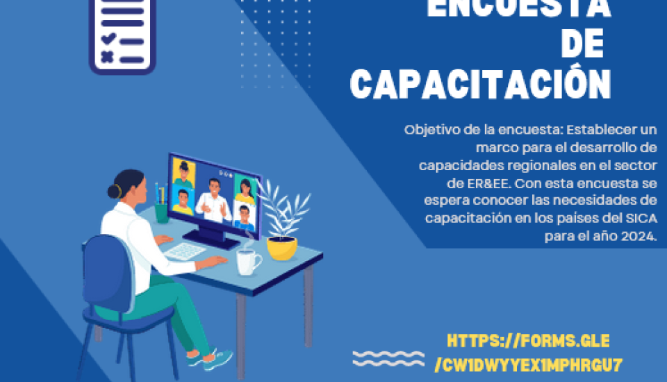 Image of Encuesta sobre necesidades de capacitación en ER&EE para el año 2024