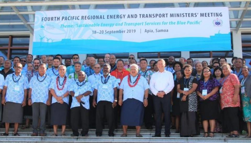 Image of Pacific Energy and Transport Ministers’ commit to renewables and shift away from fossil fuels