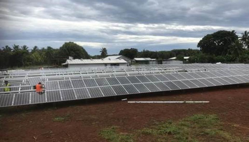 Image of New Zealand company completes solar project in Cook Islands