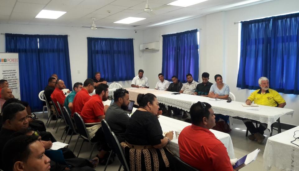 Image of National Workshop on strengthening the capacity of the private sector to participate in pursuing Tonga’s energy targets
