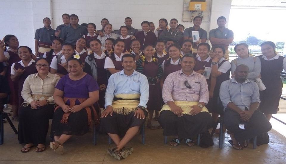 Image of Vava’u High School Students empowered to seek jobs and do business in sustainable energy