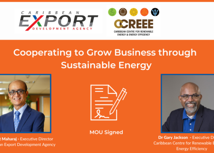 Image of CCREEE & Caribbean Export Cooperate to Create Jobs