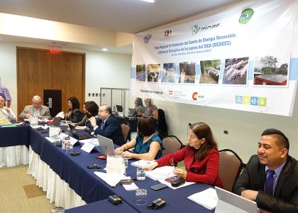 Image of Central American sustainable energy experts endorse plans for the new Centre for Renewable Energy and Energy Efficiency of the SICA countries (SICREEE)