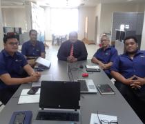 Image of Courtesy Visit by the former Tongan Deputy Prime Minister & Minister for MEIDECC to the PCREEE Office - 05/09/2018