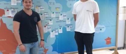 Image of Mr. Nicolas Meier (Austria) & Mr. Daniel Hay-Hendry (Australia) - PCREEE Interns 2019