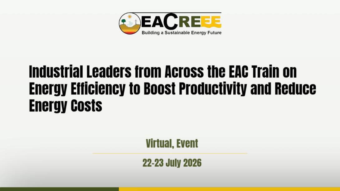 Image of Industrial Leaders from Across the EAC Train on Energy Efficiency to Boost Productivity and Reduce Energy Costs